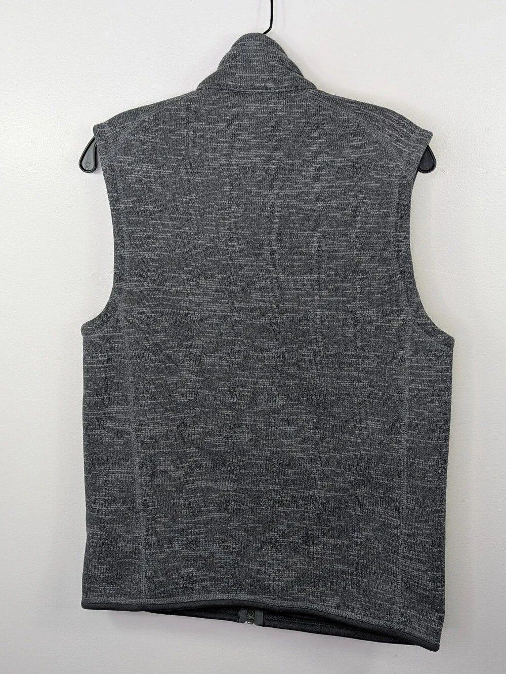 Patagonia Better Sweater Vest Mens Medium Dark Gray Full Zip Fleece STY25881FA17
